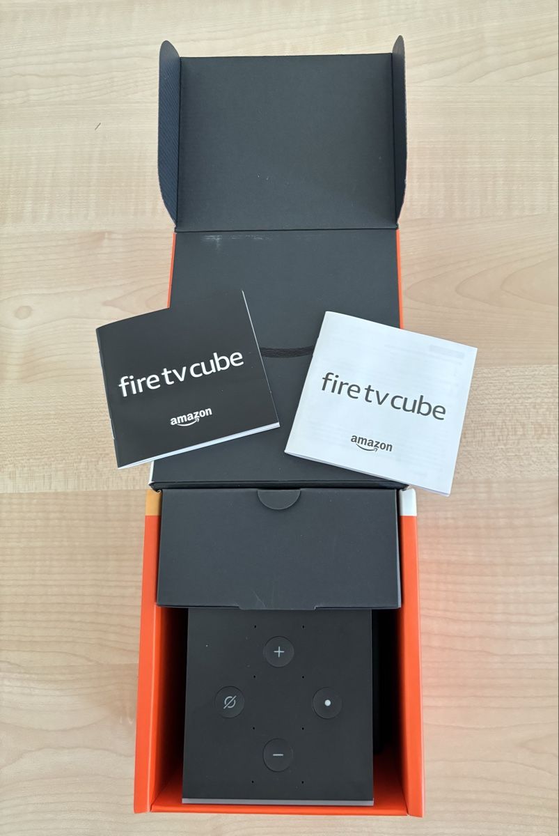 Amazon Multimediaplayer & Streamer: Amazon Fire TV Cube 4K HDR in excellent condition – Gebraucht aus Luzern von fmitzi 3