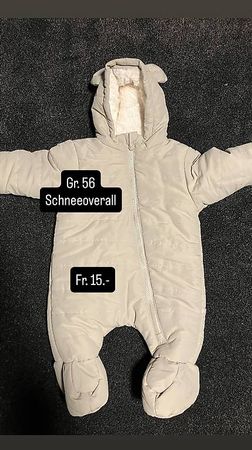 Schneeoverall beige (Gr. 56)