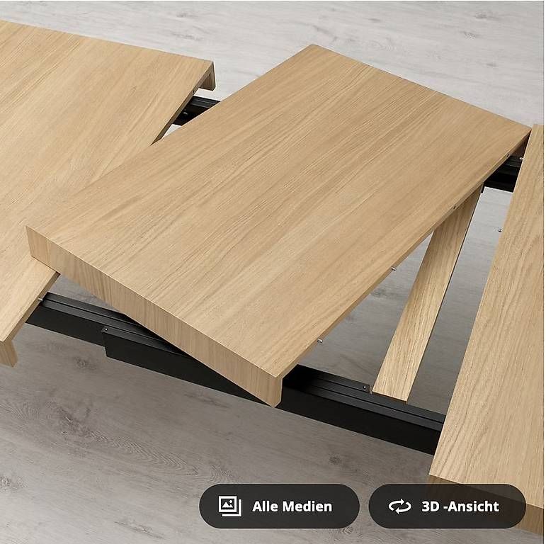 Ikea Tavoli: Esstisch IKEA TARSELE mit 2 Stühlen ODGER anthrazit – Usato da Kreuzlingen venduto da sop_c2cl 2