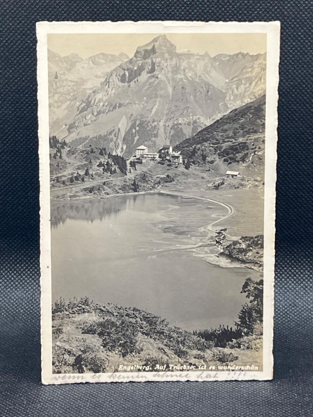 Cartoline postali: Engelberg. Auf Trüebsee ist es wunderschön – Usato da Widnau venduto da Brusi9