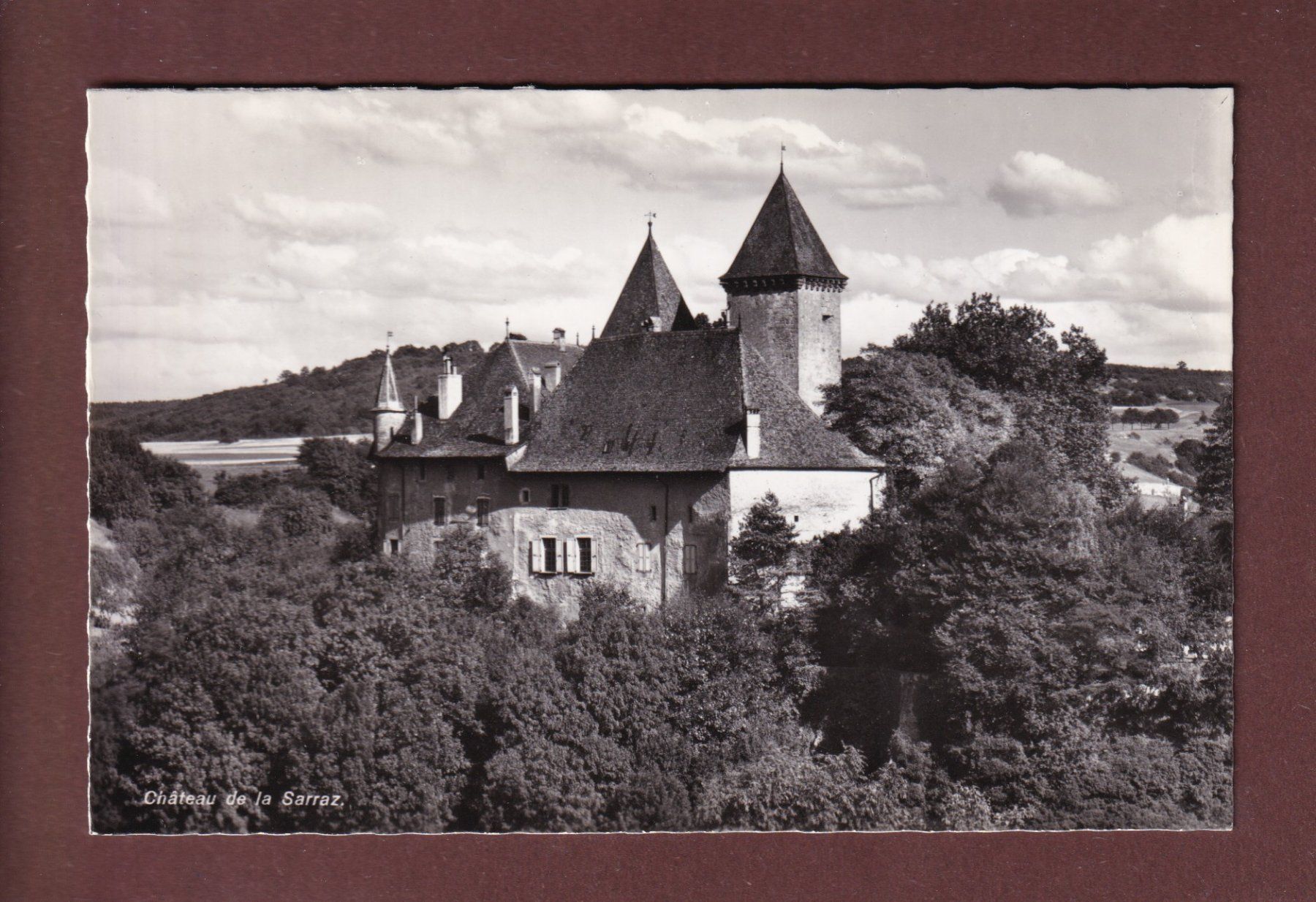 Cartoline postali: Château de LA SARRAZ – Usato da Pully venduto da nicecards-shop