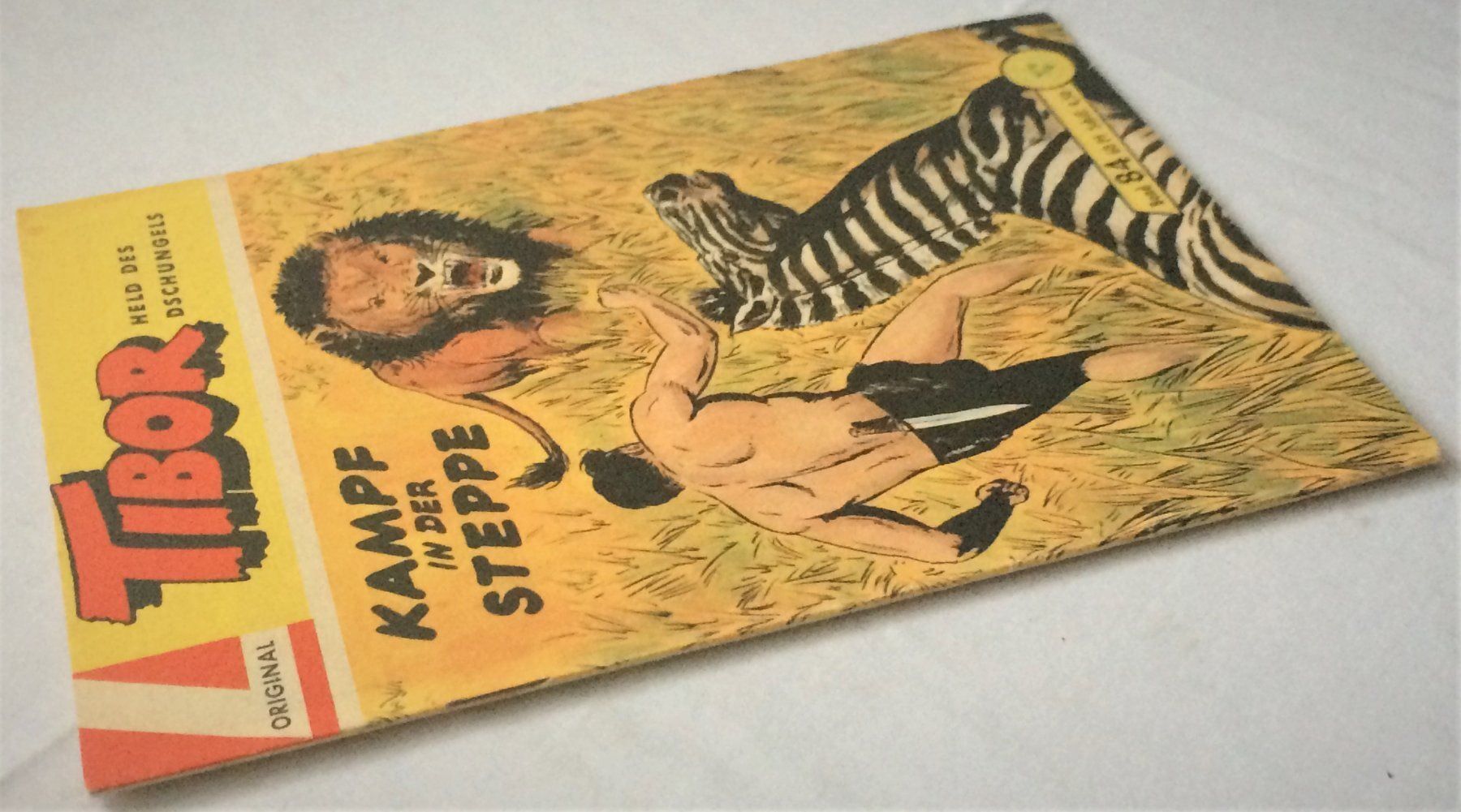 Fumetti: TIBOR - HELD DES DSCHUNGELS - Nr.84 – Usato da Schaffhausen venduto da durruti 1
