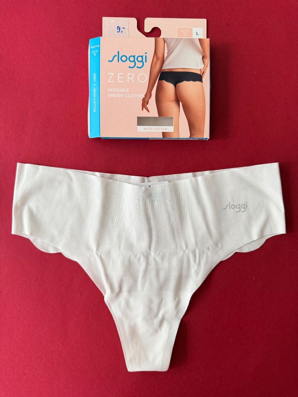 Sloggi Autres dessous: SLOGGI, Hipstring ZERO Cotton, Grösse L, 1 Stück in Weiss – Neuf avec emballage d'origine à Rudolfstetten par gst_g7xl 3