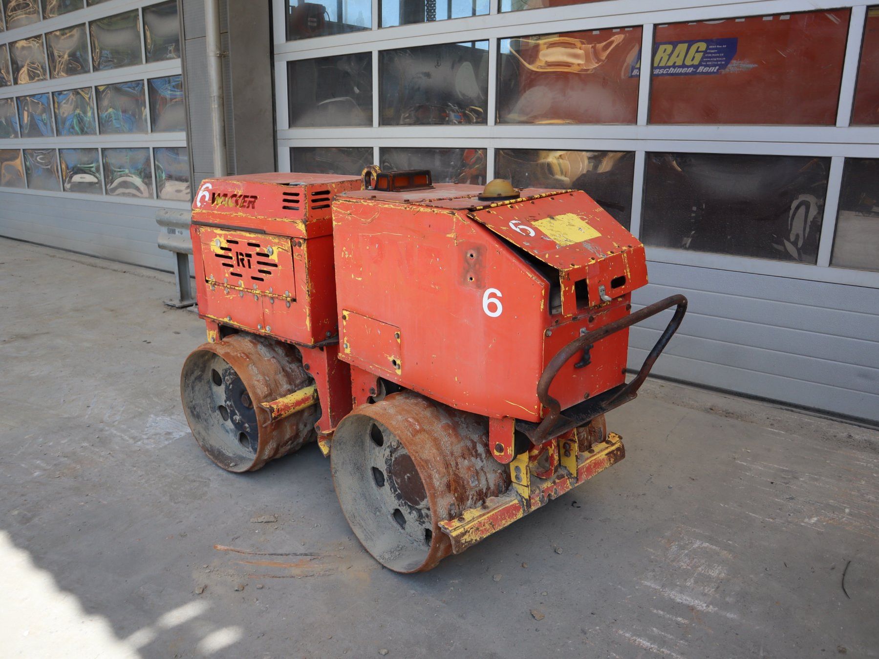 Wacker Neuson Tutte le macchine: Wacker RT820 Grabenwalze – Usato da Hasle LU venduto da Arag08 4