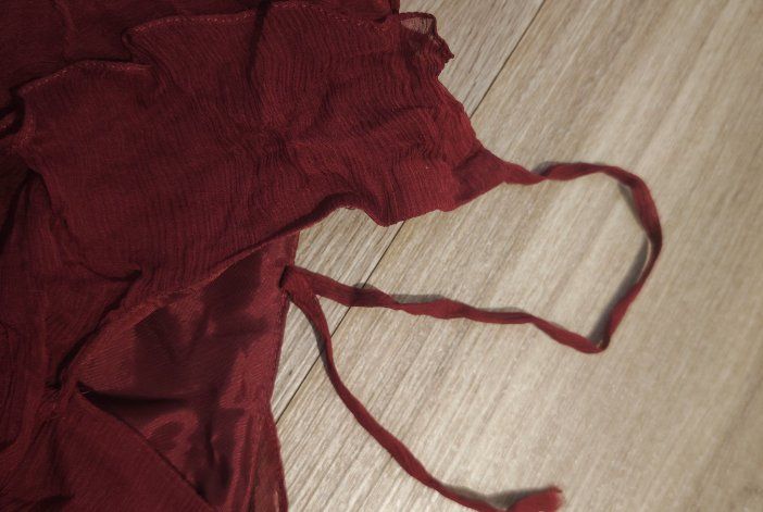 Vestiti: Rotes Seidenkleid mit Trägern von unique – Usato da Schübelbach venduto da ali_mgs8 5
