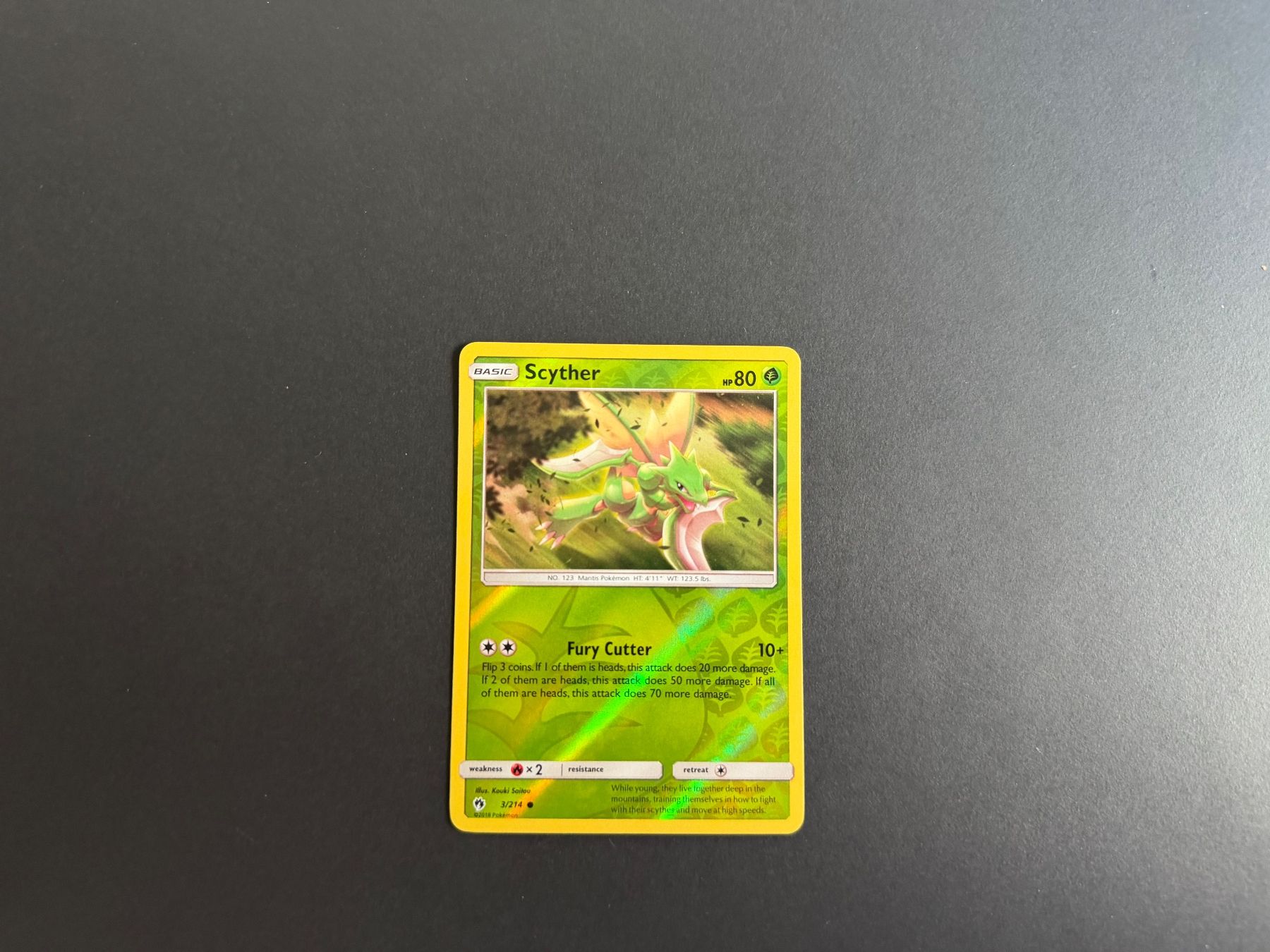 Pokémon Sammelbilder & Trading cards: Scyther 3/214 – Gebraucht aus Zürich von mountainwizard00