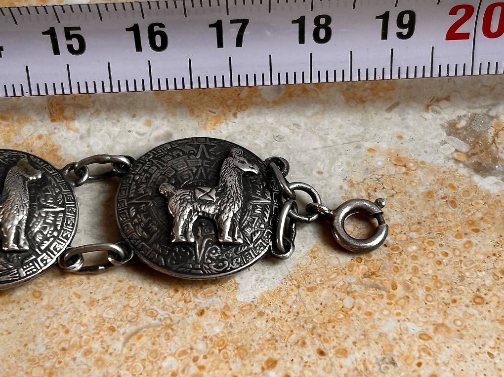 Armbänder & -reifen: Silber Armband LAMA (18.5 cm) – Gebraucht aus Basel von bellespirit 3