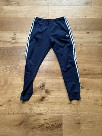 Adidas Navy Tracksuit Trainerhosen - Männer Grösse M