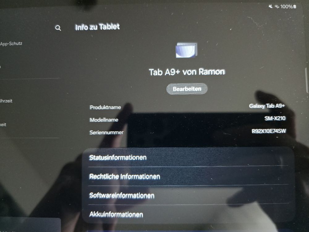 Samsung Galaxy Tab A9+ (Neu (gemäss Beschreibung)) in Ossingen für CHF ...