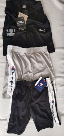Puma & Champion Shorts 3er Pack.