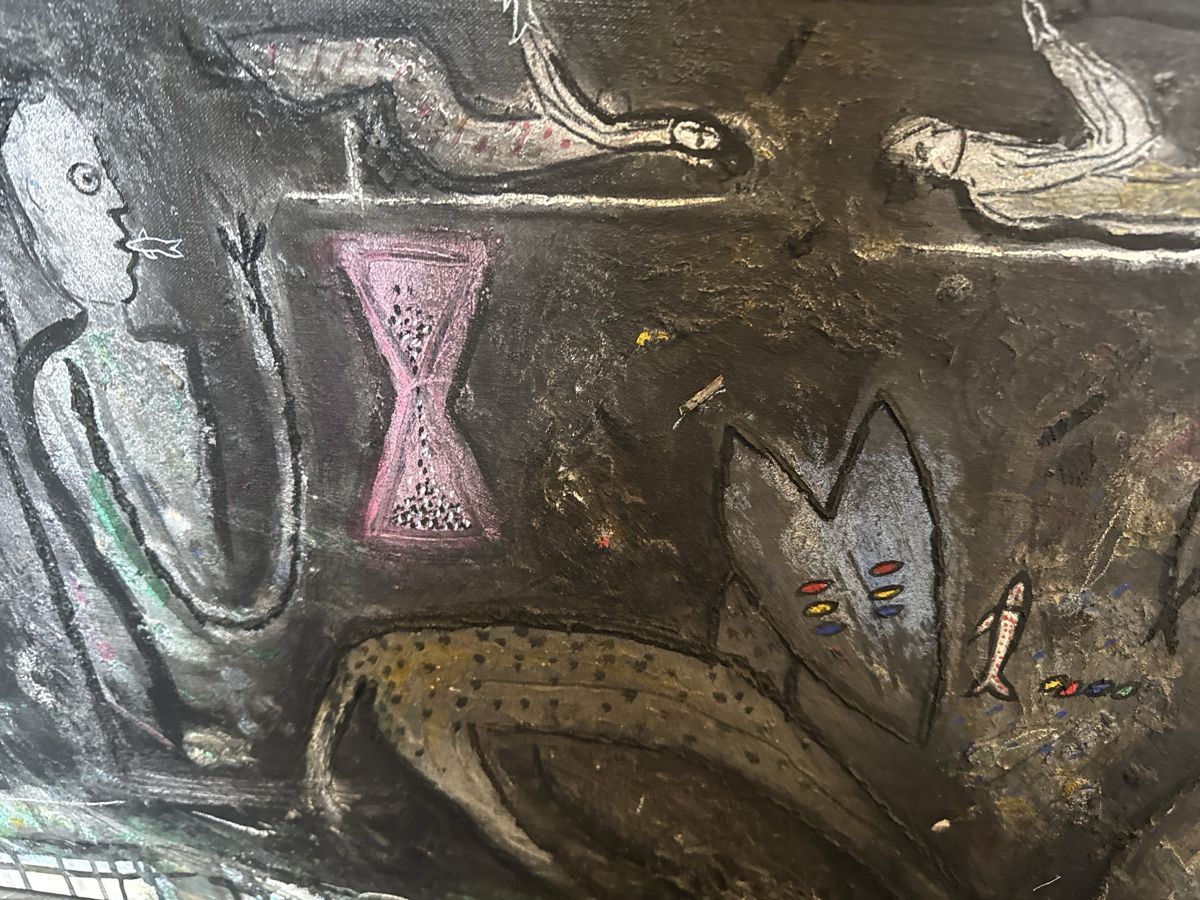 Dipinti: MAZLIAH Gilbert (1942)  La table Blanche Grand tableau – Usato da Schmitten FR venduto da Hohezelg 5