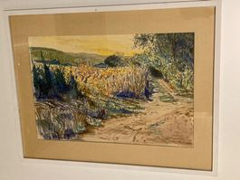 Albert Scabell (1936-1979) Bern Nr. 36 signiert Landschaft