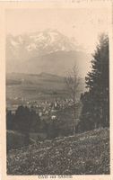 GAIS mit Säntis, sehr alte AK