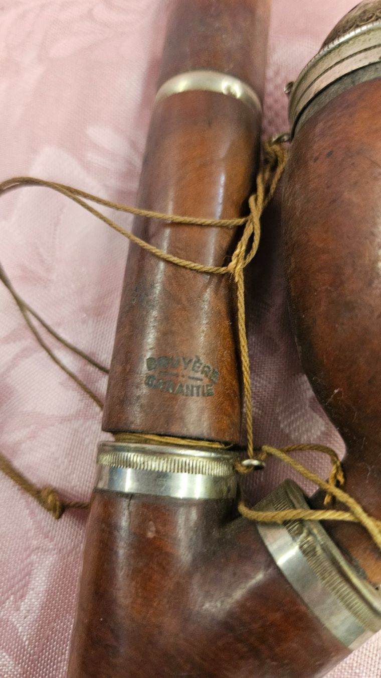 Pipes & Accessoires: Vecchia pipa in legno e metallo Bruyère – D'occasion à Melano par H-Sara 3