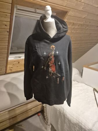 Nike Jordan Kapuzenpullover schwarz Grösse S neuwertig 