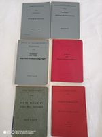 Schweizer Armeereglemente Konvolut 6 Stk. Militaria 