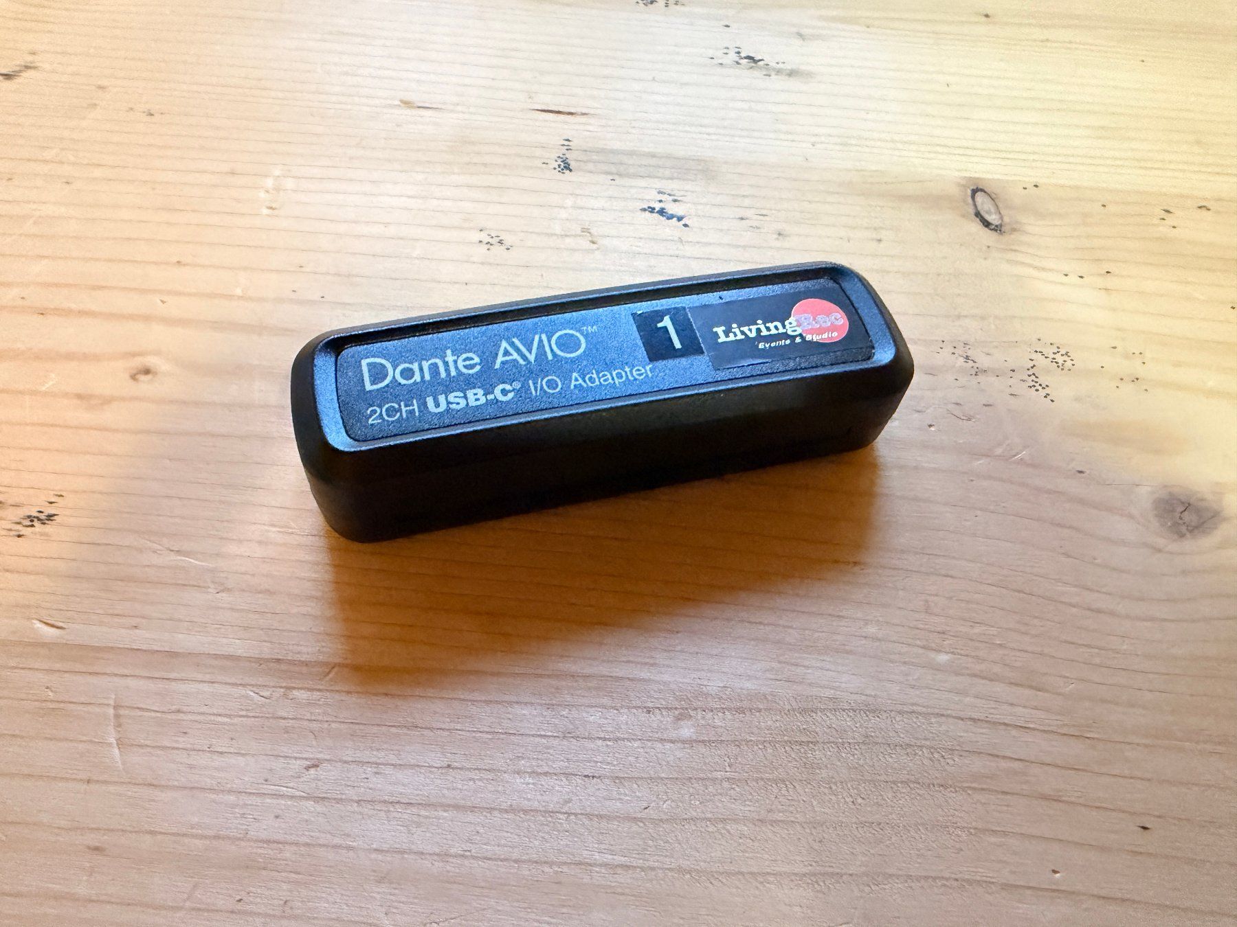 Studioequipment: Audinate Dante AVIO USBC IO 2x2 – Gebraucht aus Konolfingen von LivingRec