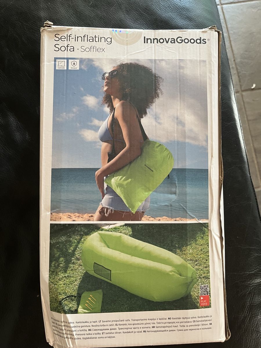Schwimmringe: InnovaGoods Self-inflating Sofa Soflex neu – Neu und originalverpackt aus Suhr von nataschaad