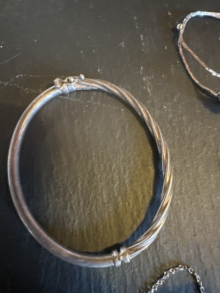 Sonstiger Schmuck: Silberschmuck Set: Kette, Ring, Armband, Ohrringe – Gebraucht aus Frümsen von Katzen0 1