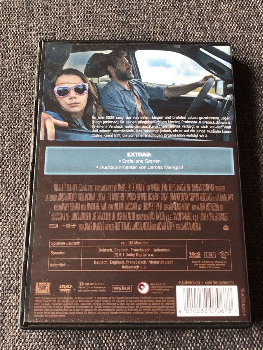 Tutti i DVDs: DVD LOGAN – Usato da Balsthal venduto da Katzenfan99 2
