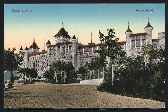 Ansichtskarten: AK Caux, Palace Hotel – Gebraucht aus Berlin von bartko-reher