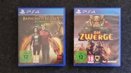 Die Zwerge & Baphomets Fluch 5 PS4 - Kratzerfrei