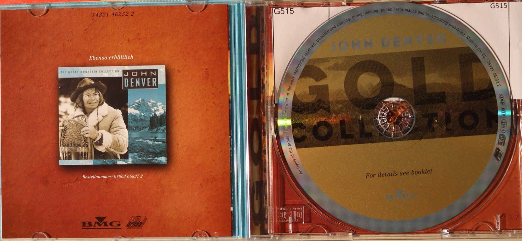 CD: John Denver – Gold Collection – Usato da Luzern venduto da CONTENTI 1