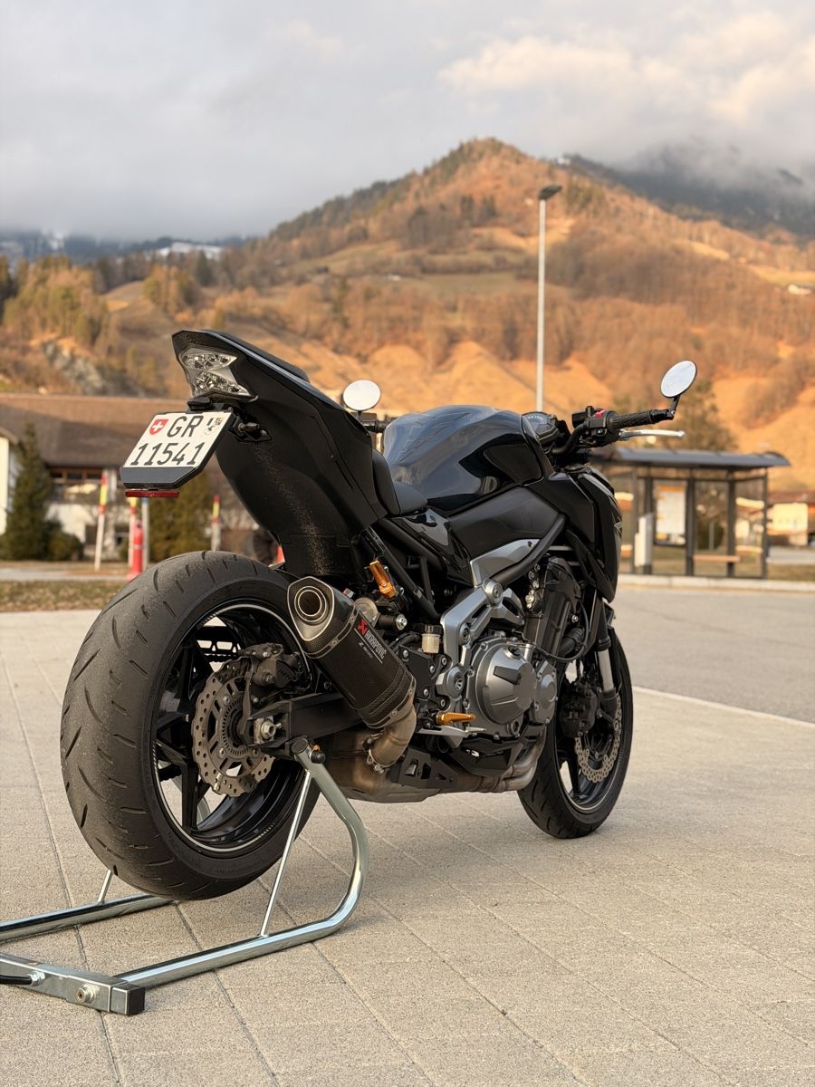 Kawasaki Strasse: Kawasaki Z900 2017 35kW – Gebraucht aus Davos Platz von pla_k6m2 2