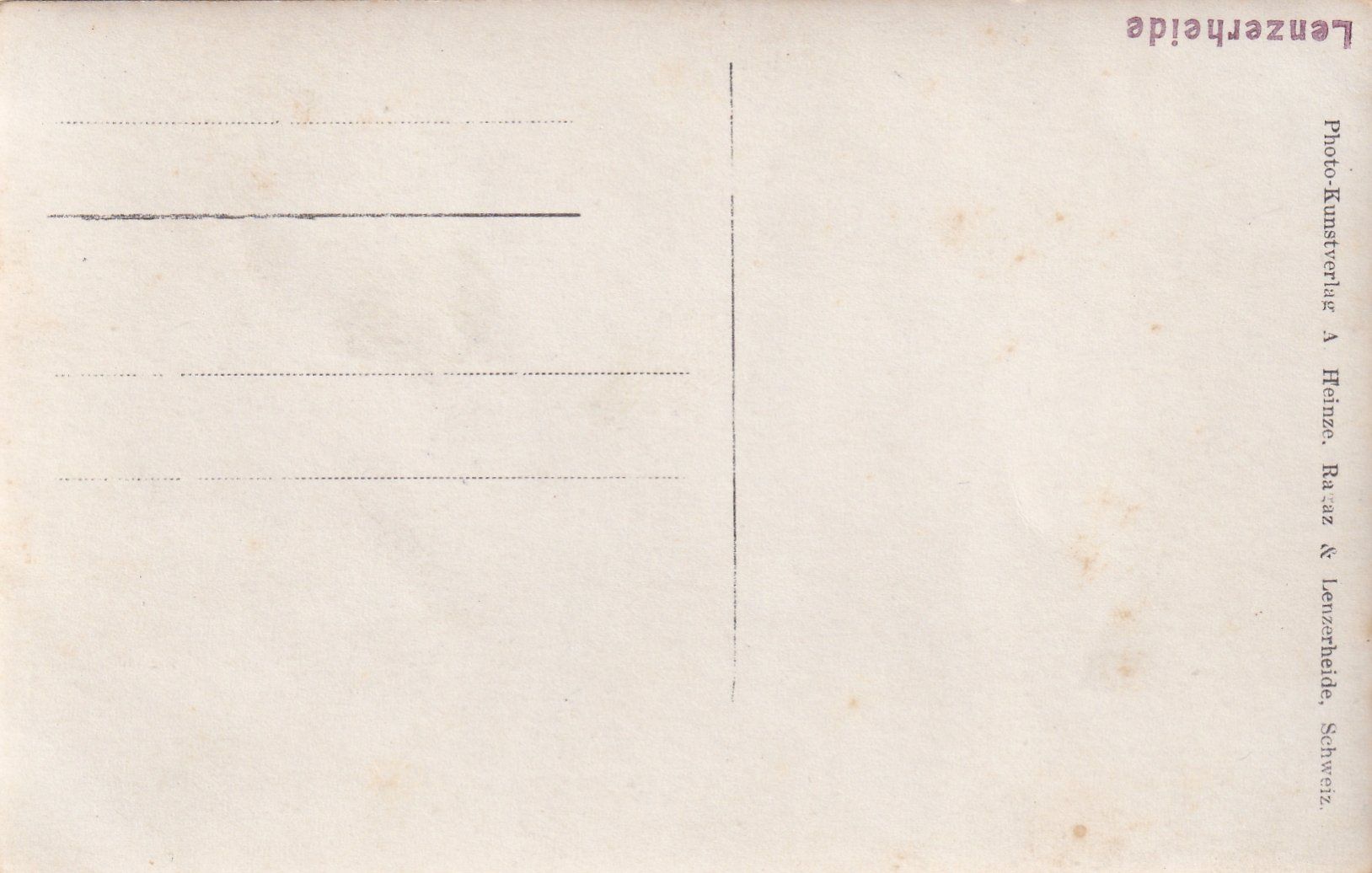 Cartoline postali: Lenzerheide /bc – Usato da Hombrechtikon venduto da Rudolf07 1