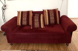 Bettsofa, Holz, massiv