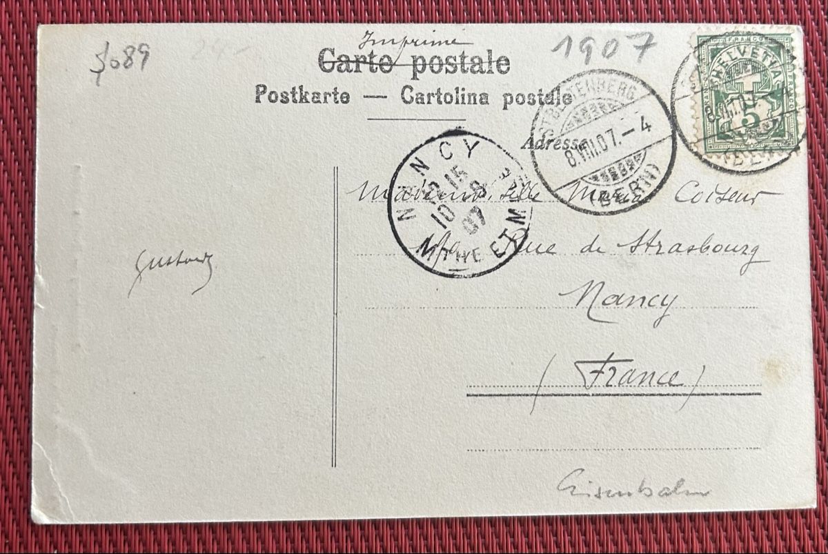 Cartoline postali: Beatenberg Drahtseilbahn  – Usato da Horw venduto da Tellbub 1