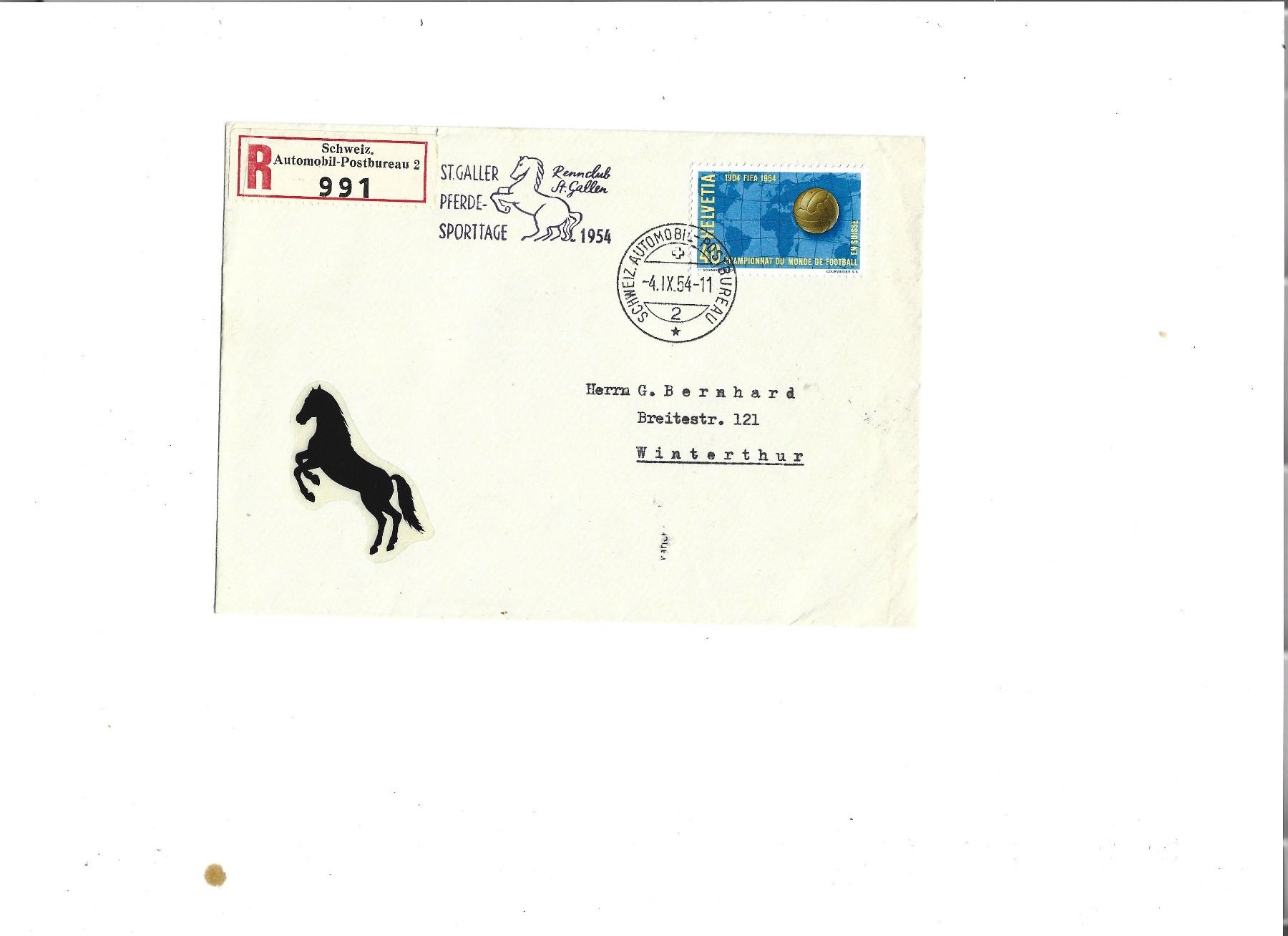 Alle Briefmarken: lettre philatélique, Briefmarkenbrief – Gebraucht aus Delemont von toutdubon11