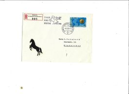 lettre philatélique, Briefmarkenbrief
