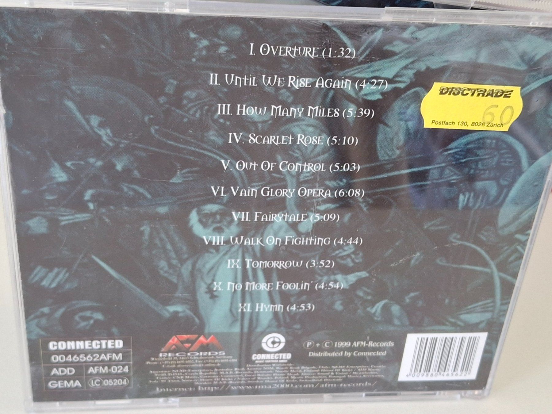 CDs: CD Edguy - Vain Glory Opera - – D'occasion à Aarberg par Jackup1 1