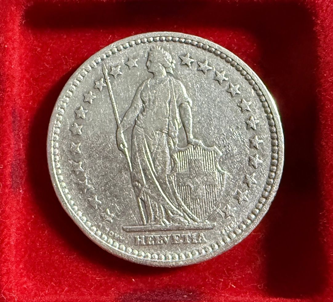 Tutti le monete: 2.00  Franken Stück 1904 - silber – Usato da Samedan venduto da Gischpel25 1