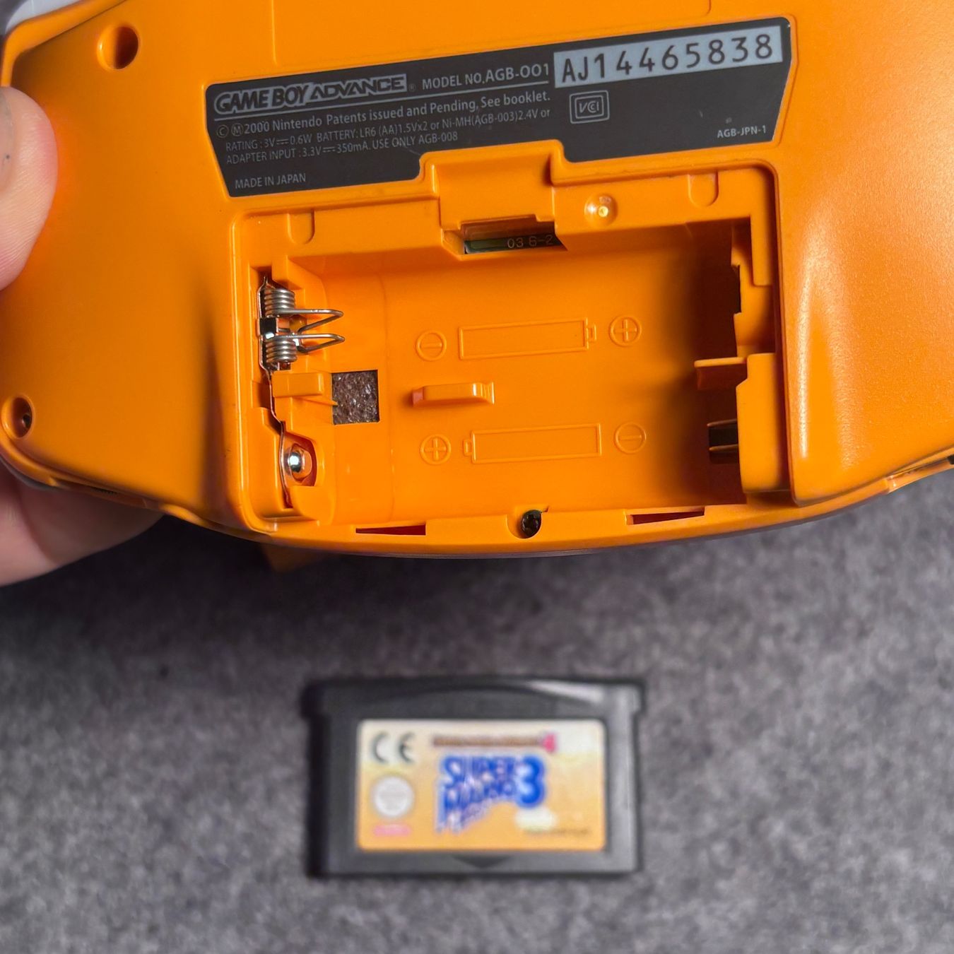 Nintendo Console: Gameboy Advance Orange + Mario 3 – Usato da Mollis venduto da GamingCorner 2