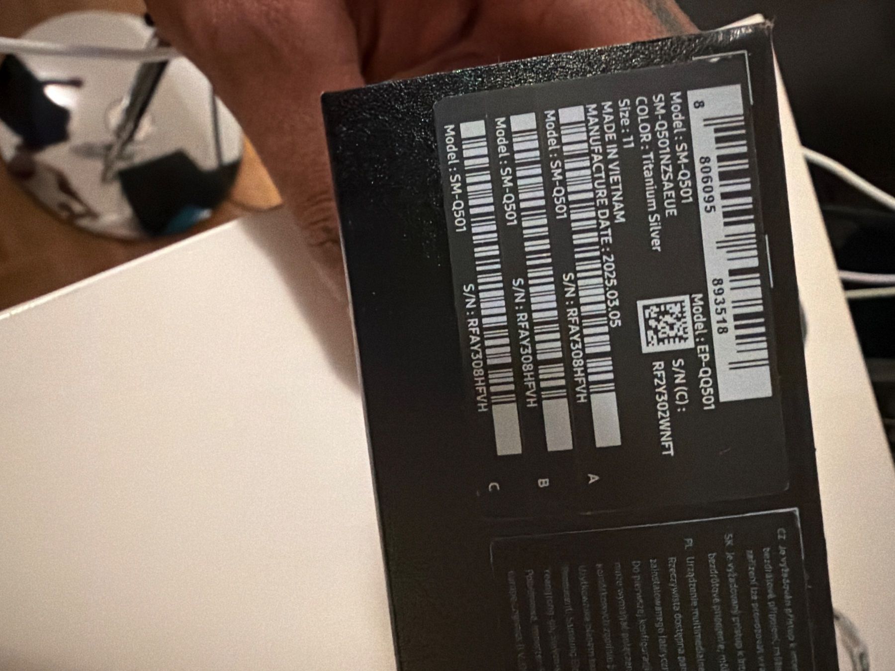 Ringe: Samsung Galaxy Ring titanium Silber und große 11 – Gebraucht aus Dällikon von YOTECH 5