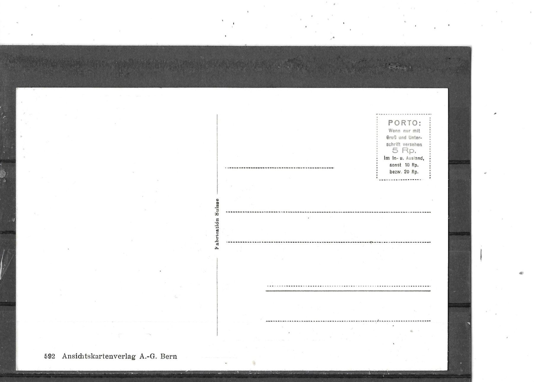 Cartoline postali: BE Bolligen – Usato da Schocherswil venduto da Wilare 1