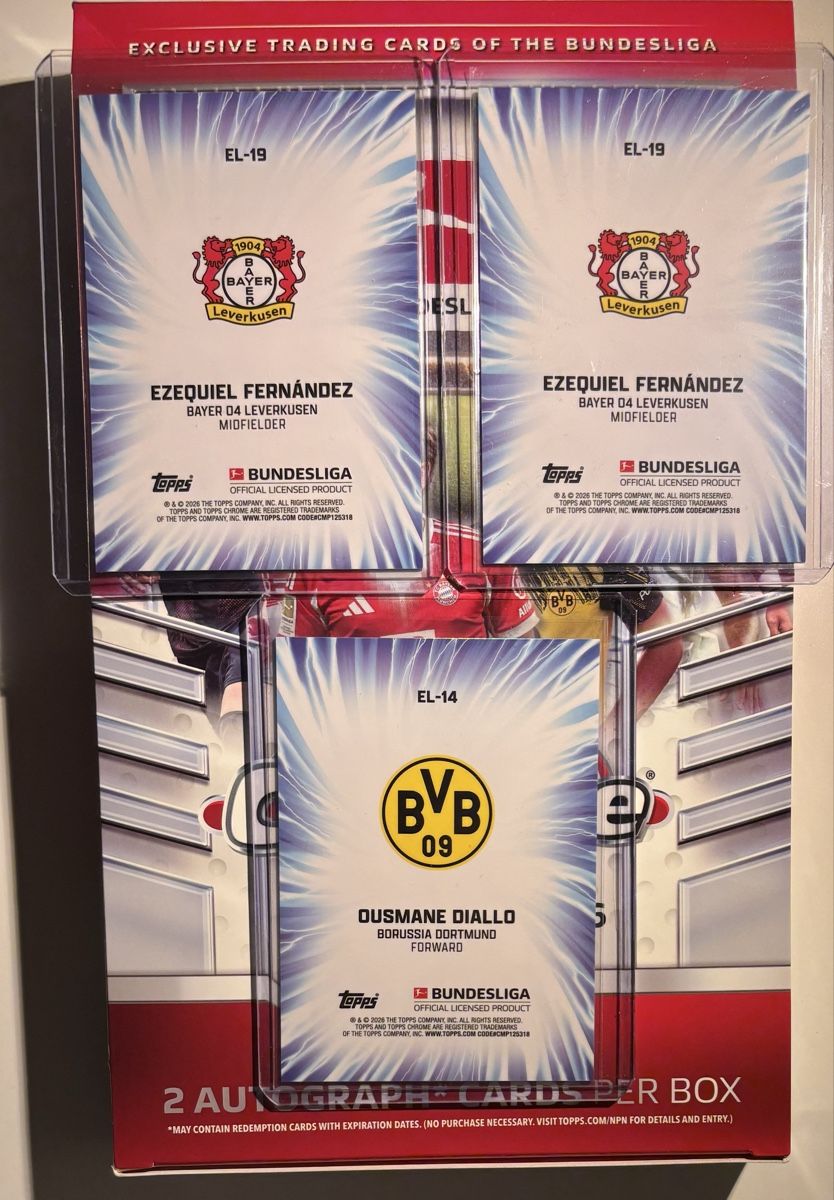 Topps Carte collezionabili: Topps Chrome Bundesliga Electrified Sammlung – Nuovo (secondo la descrizione) da Meilen venduto da rr0 1