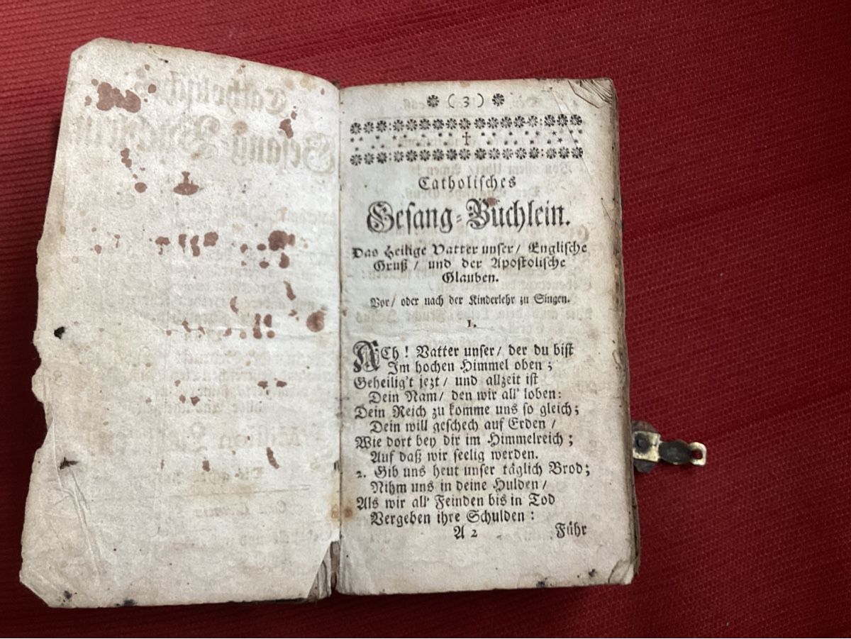 Libri: Katholisches Gesangs-Büchlein von 1755 – Usato da Plons venduto da Tschugi140 1