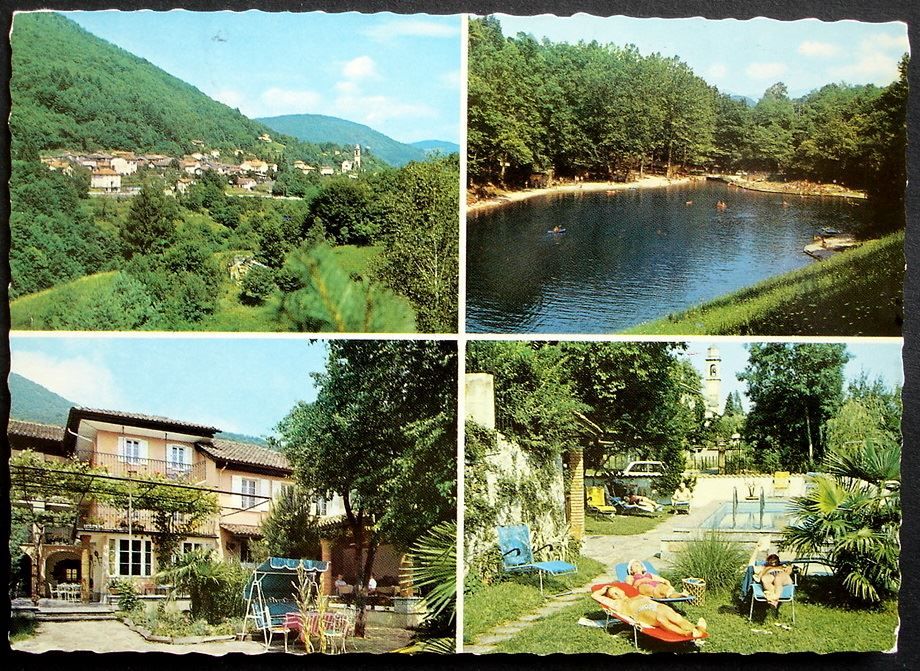 Ansichtskarten: ASTANO Albergo della Posta - Post Hotel – Gebraucht aus Jona von philajona