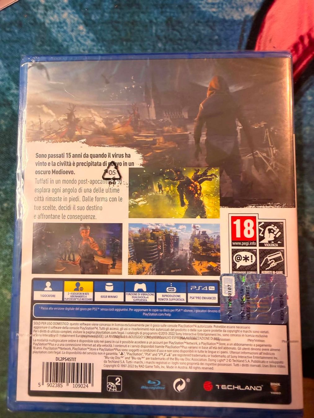 Sony Giochi: Dying Light 2 Sony Playstation 4 NEW – Nuovo e nell'imballaggio originale da Giubiasco venduto da Ticinerd 1