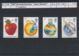 1987 Grossbritannien, "Isaac Newton", ** postfrisch