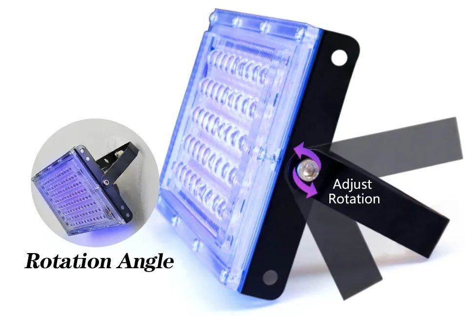 Lampade: 100W LED UV Schwarzlicht Strahler – Nuovo e nell'imballaggio originale da Châtelaine venduto da topshop.switzerland 3