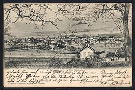 AK Yverdon, Vue Générale, 1909