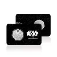 50 Pence - Darth Vader and Emperor Palpatine 2023 UNC Card
