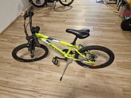 Mountainbike Kinderfahrrad 20 Zoll Rockrider ST 500 neongelb