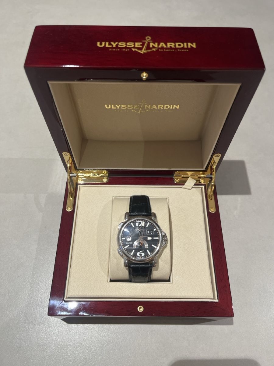 Ulysse Nardin Orologi: Ulysse Nardin Dual Time Herrenuhr – Usato da Zumikon venduto da omorax