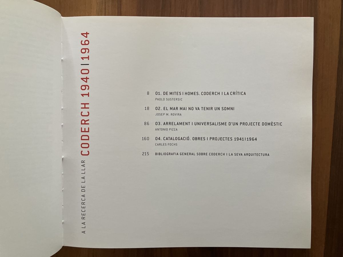 Bücher: Buch CODERCH 1940-1964 Architekturfotografie, vergriffen  – Gebraucht aus Zürich von katix 1