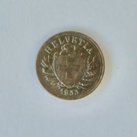 Schweiz 2 Rp. 1933, sehr schön
